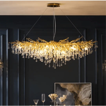 Macaron (Round, Oval) Modern Dining Chandelier