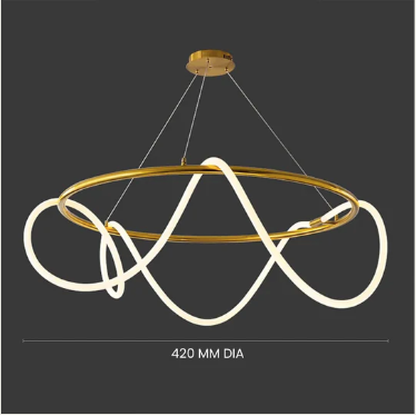 Snake Eye Modern Chandelier