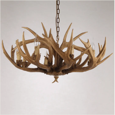 Wood for a Good Chandelier (Italian Antique)