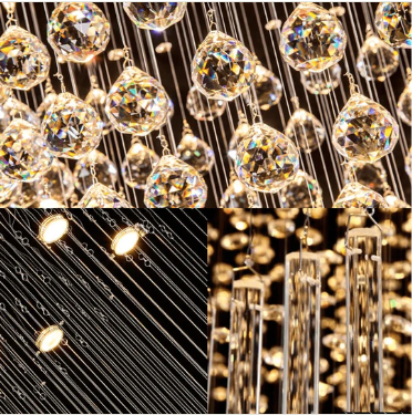 Diamond Glow Chandelier