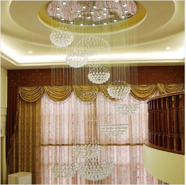 Staircase Long Staircase Crystal Chandelier