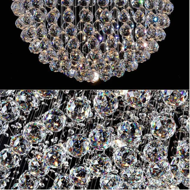 Long Crystal Chandelier for Staircases