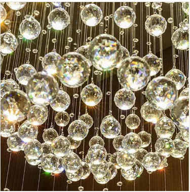 Long Crystal Chandelier for Staircases