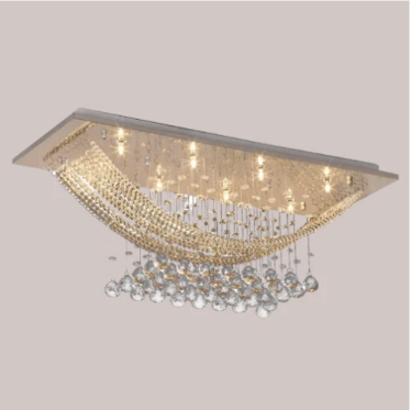 Crystalique Sparkle Glow Chandelier