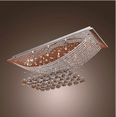 Crystalique Sparkle Glow Chandelier