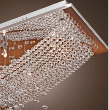 Crystalique Sparkle Glow Chandelier