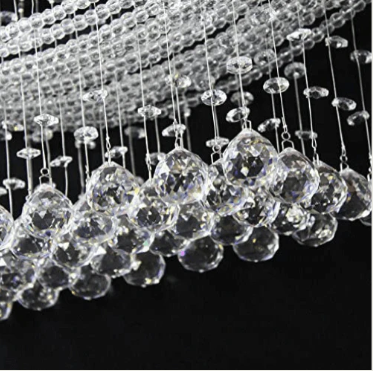 Crystalique Sparkle Glow Chandelier