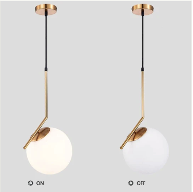 Sleek Sphere Pendant Light