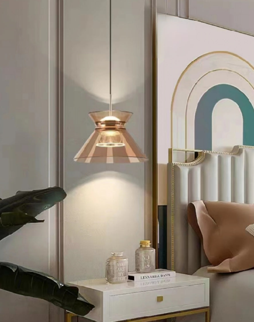 Diego Glass (Amber) Pendant Light