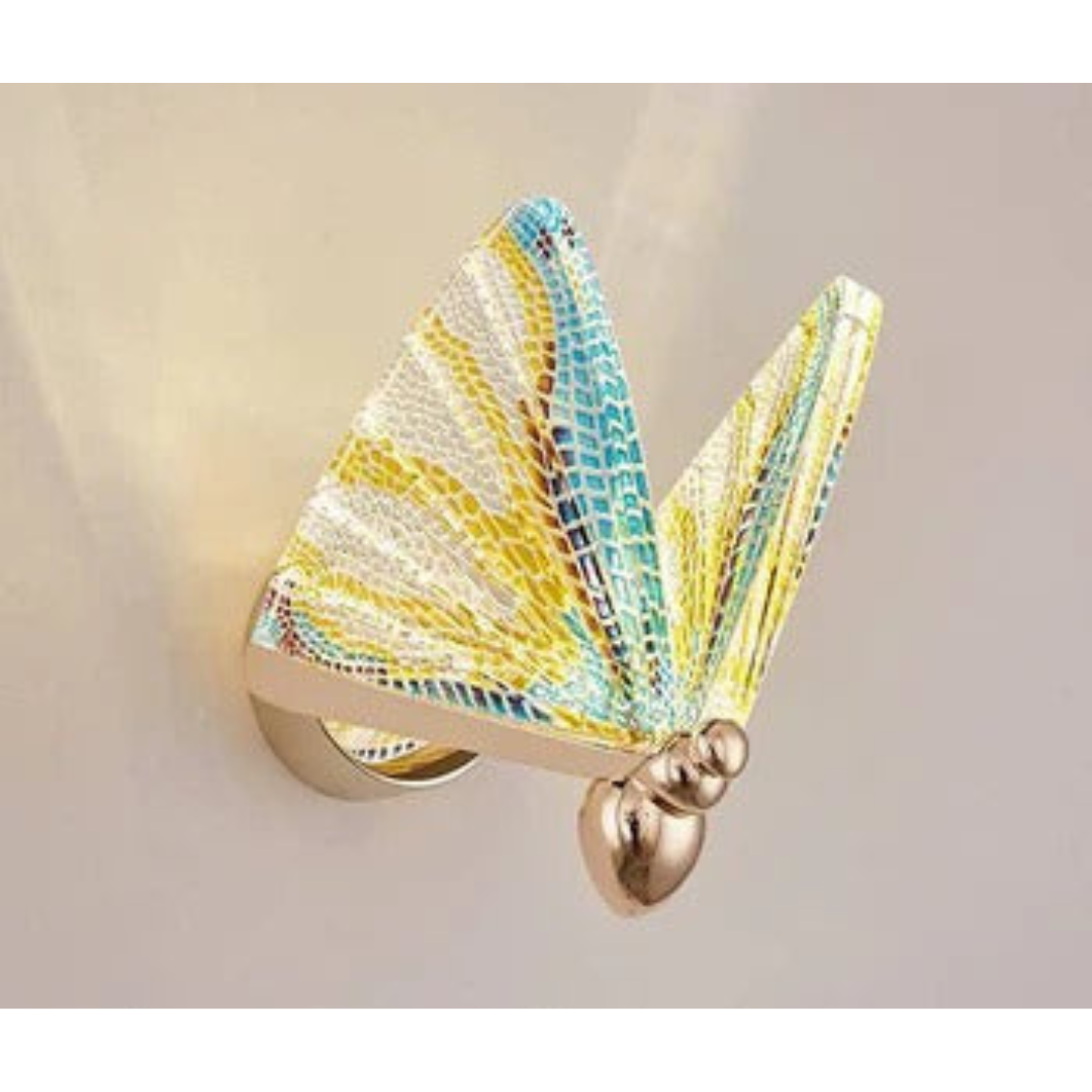 Led Acrylic Multicolour Butterfly Shape Wall Light