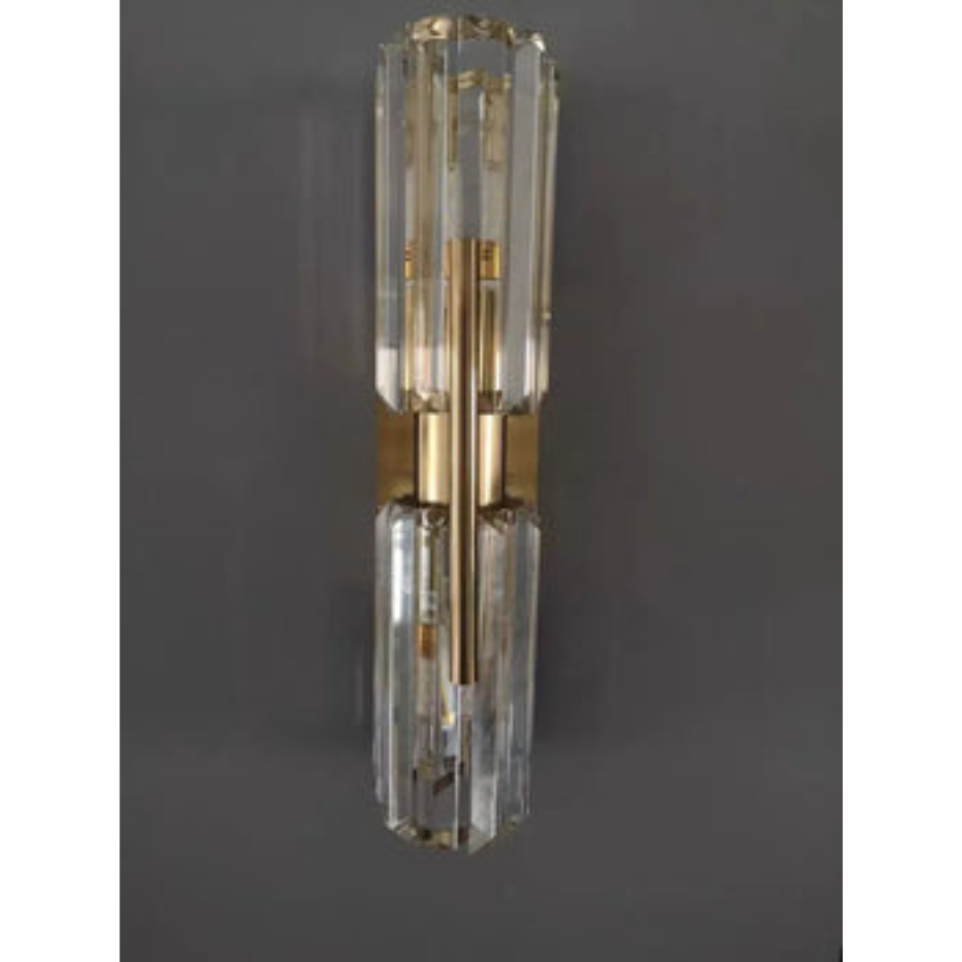 Modern Golden Crystal Wall Light