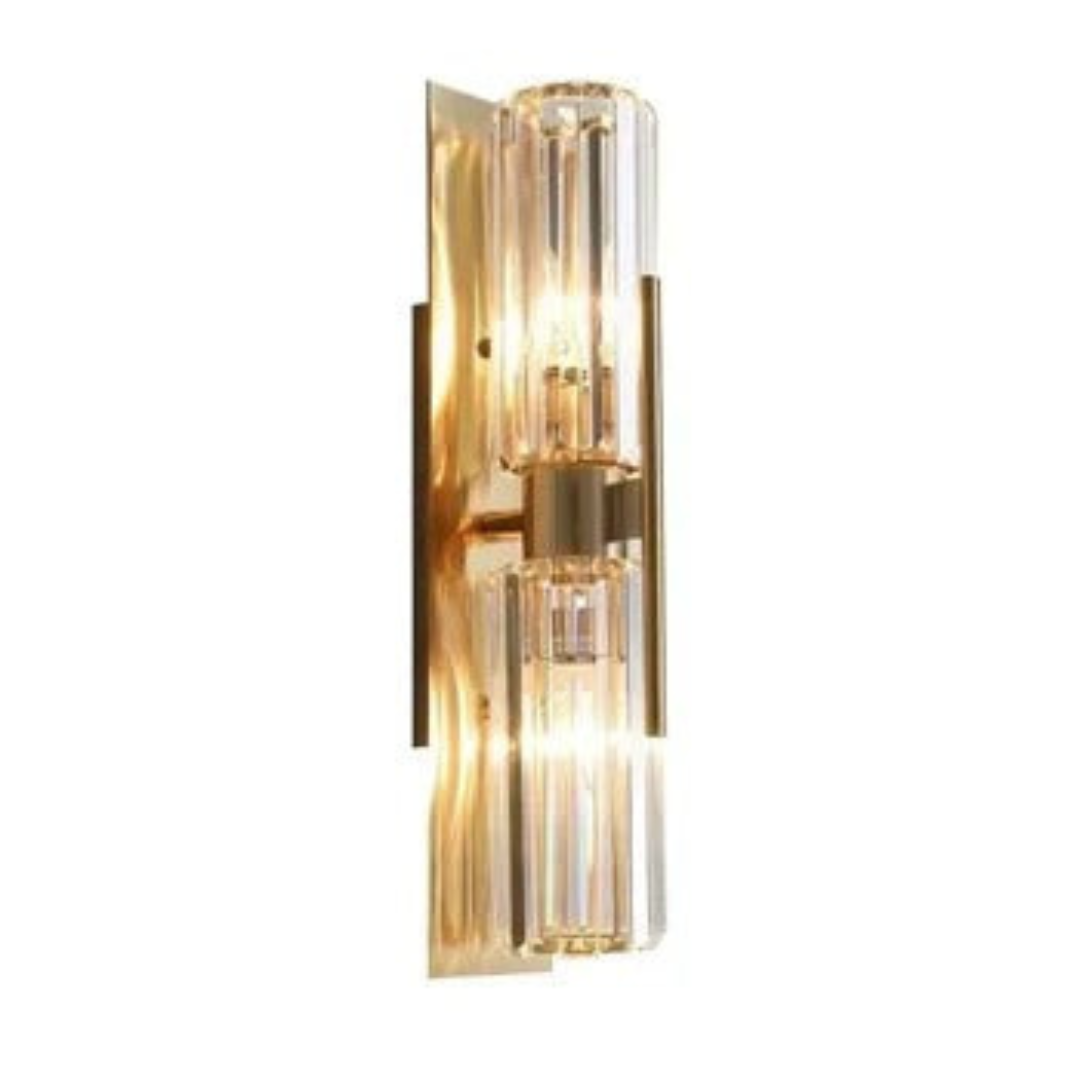 Modern Golden Crystal Wall Light