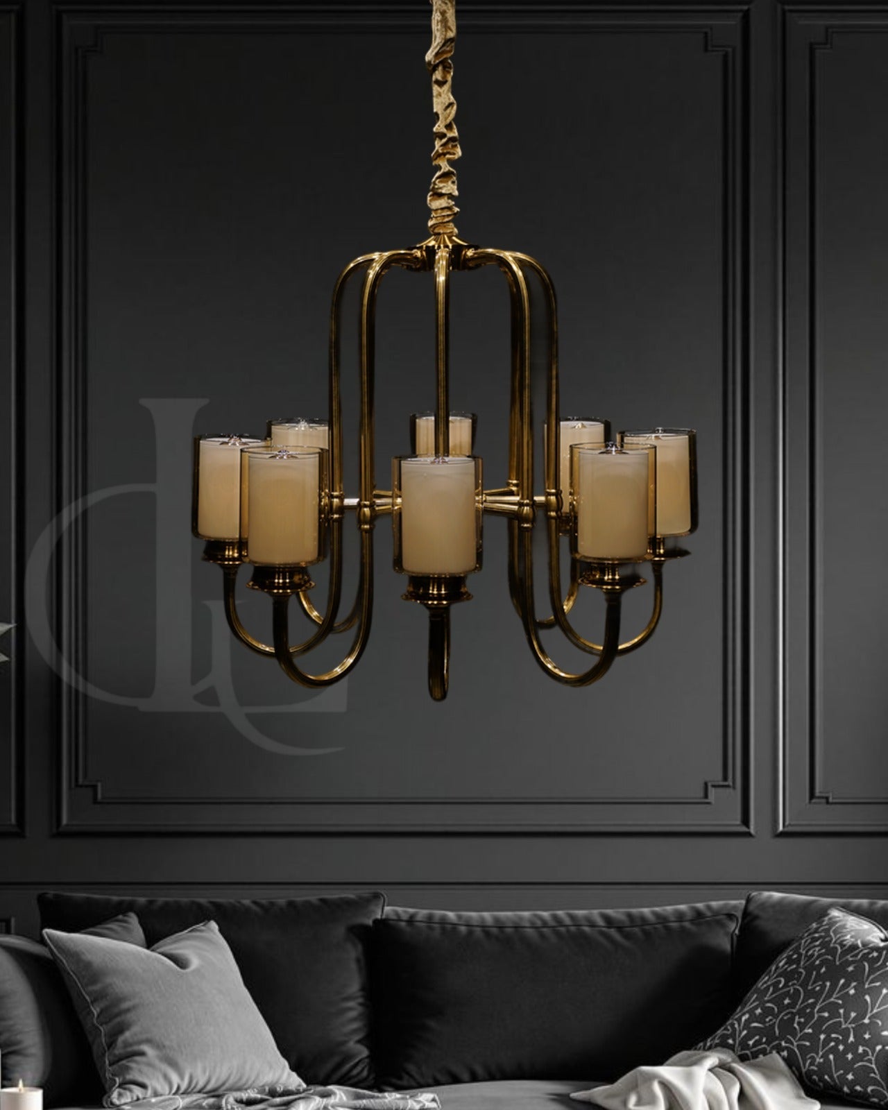 Twilight Promises (Gold) Chandelier