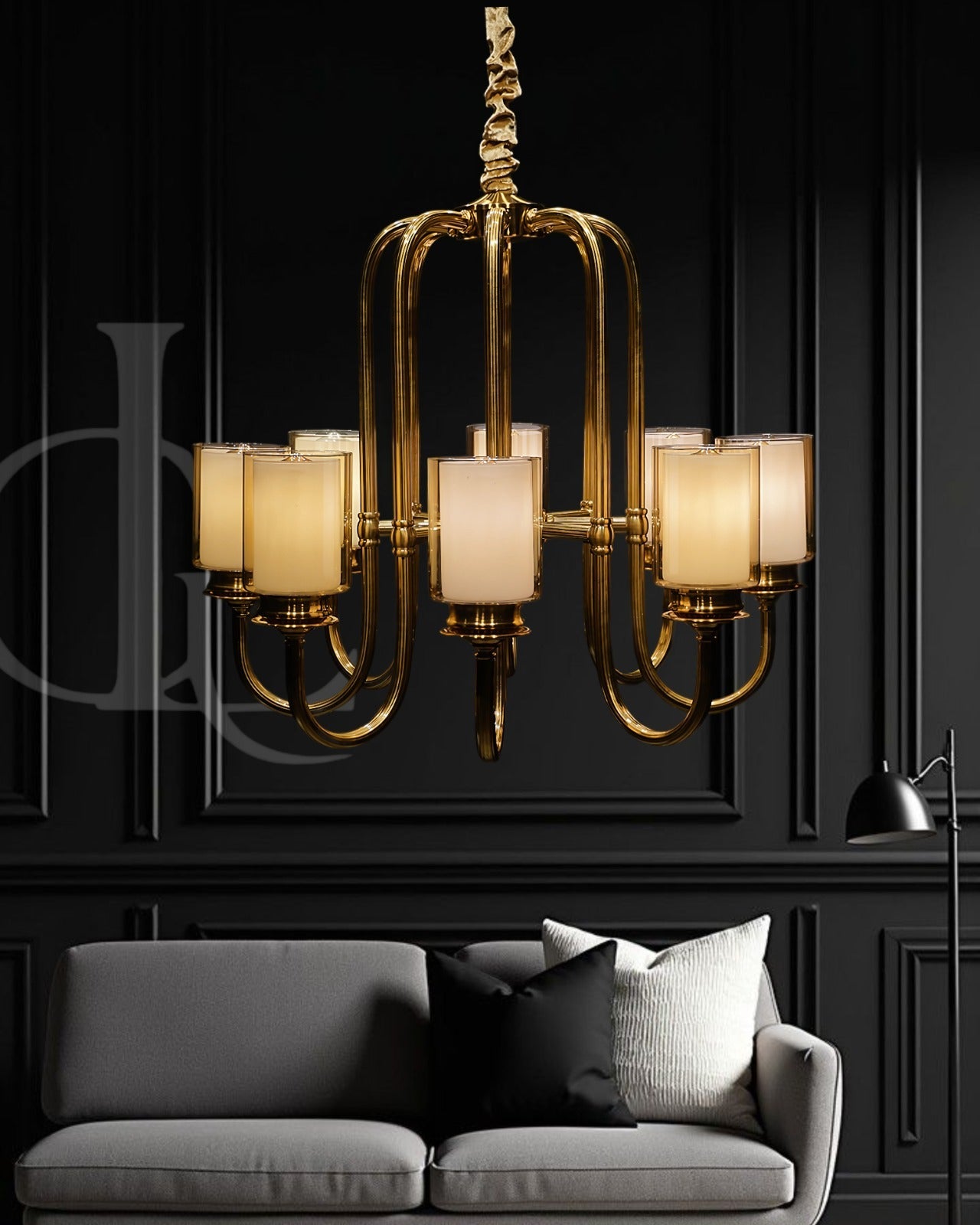 Twilight Promises (Gold) Chandelier