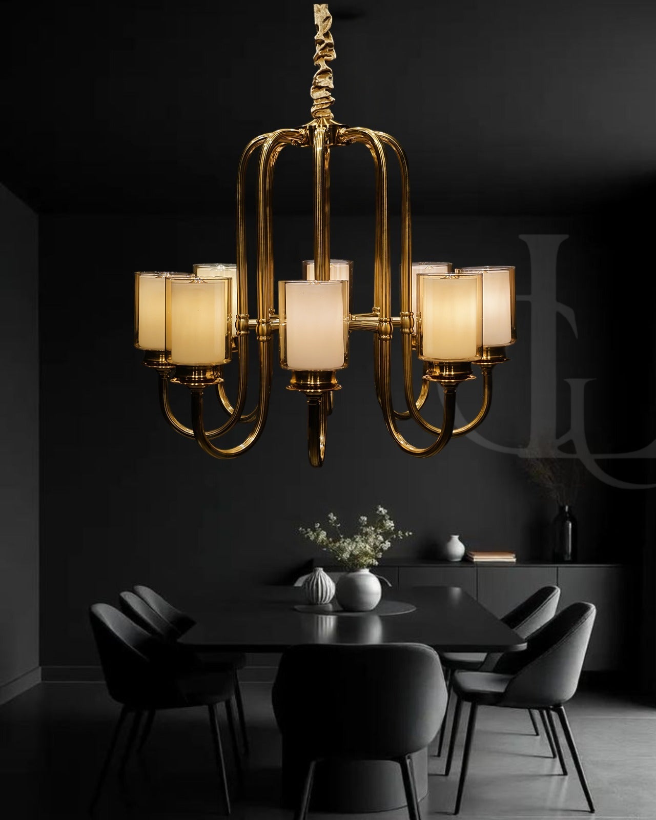 Twilight Promises (Gold) Chandelier