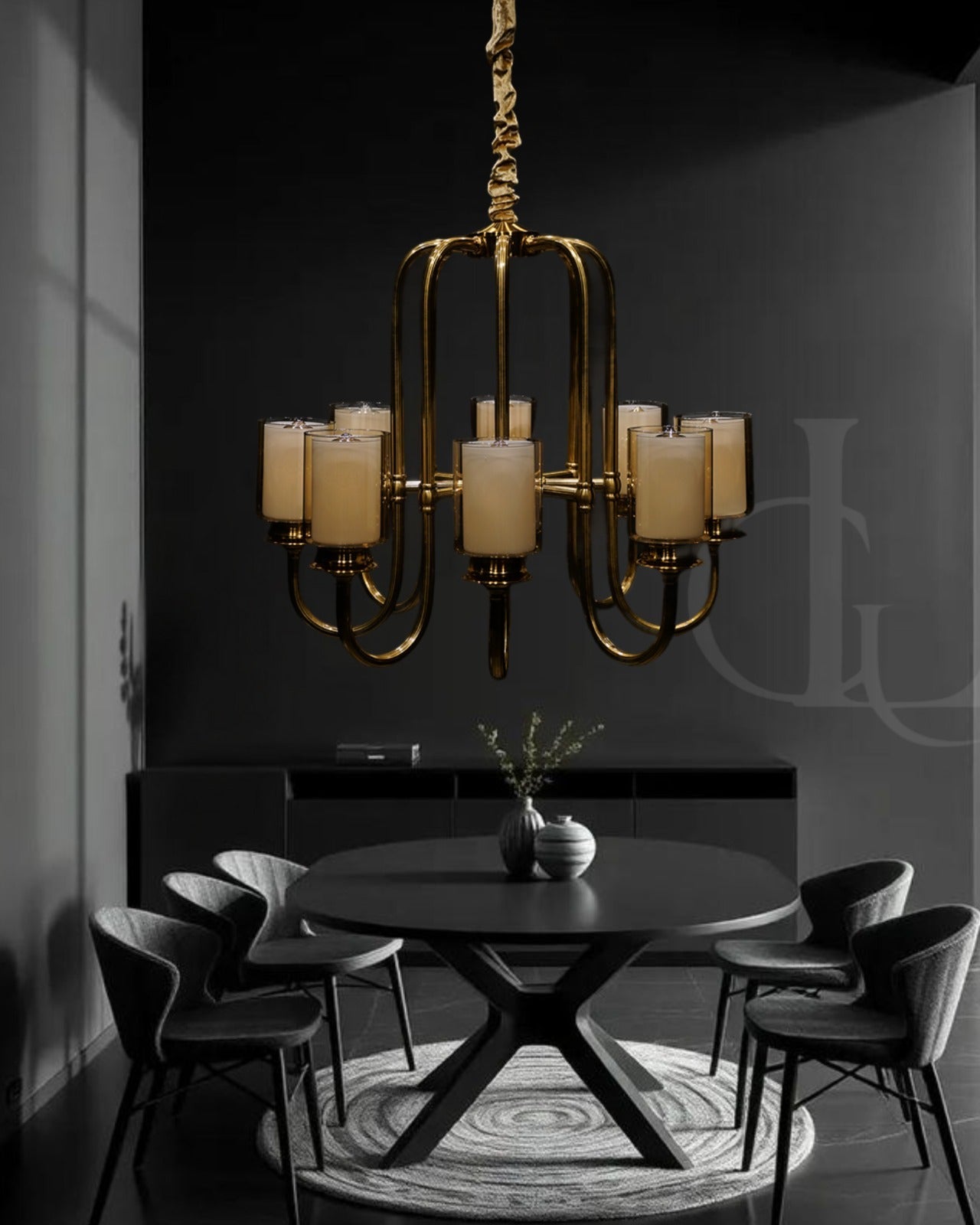 Twilight Promises (Gold) Chandelier