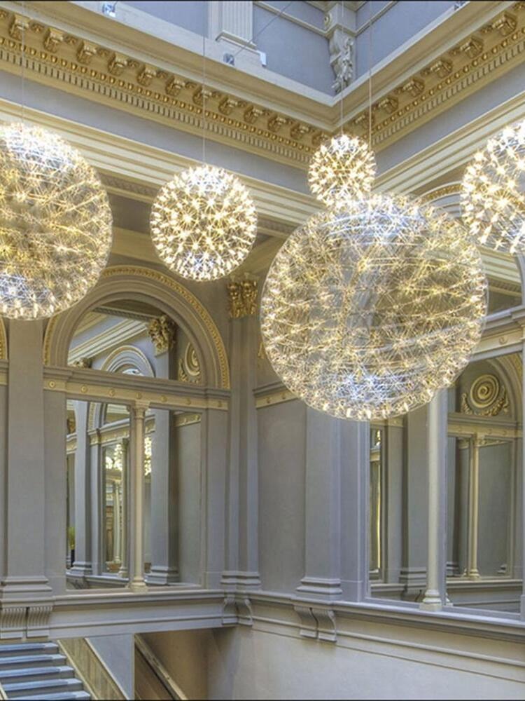Glowing Sparkle Ball Ceiling Light Chandelier