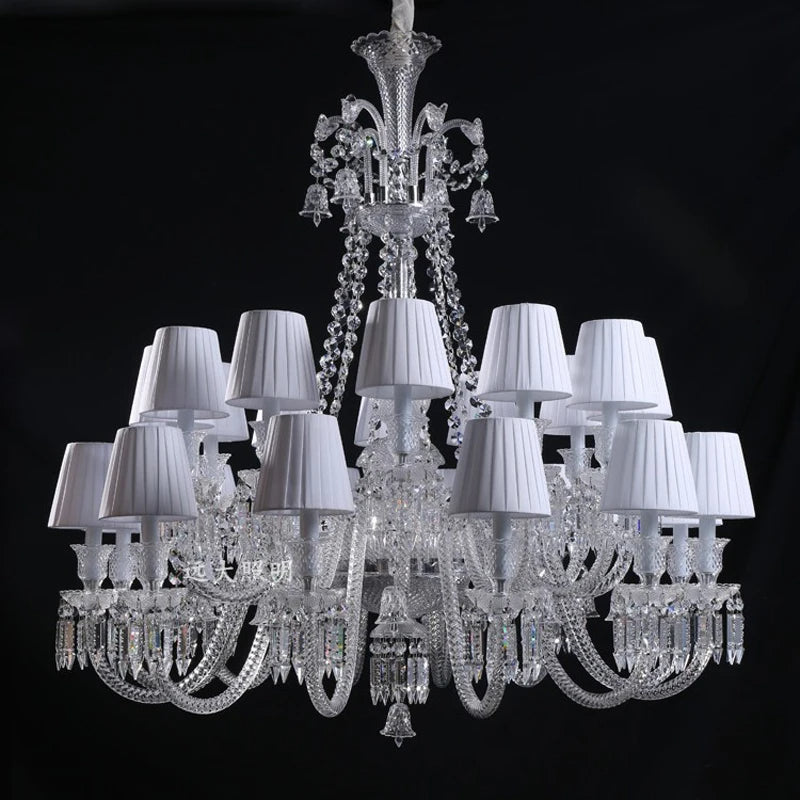 Baccarat's Grace (White, 8 Lights) Chandelier
