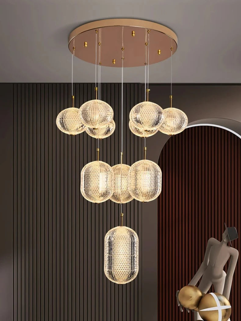 Meshthetics White Chandelier