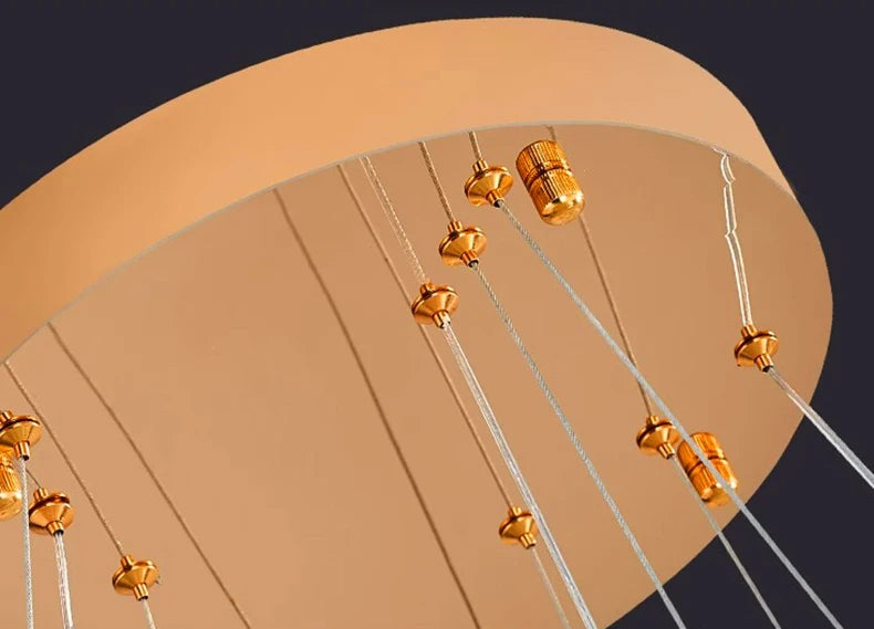 Meshthetics White Chandelier