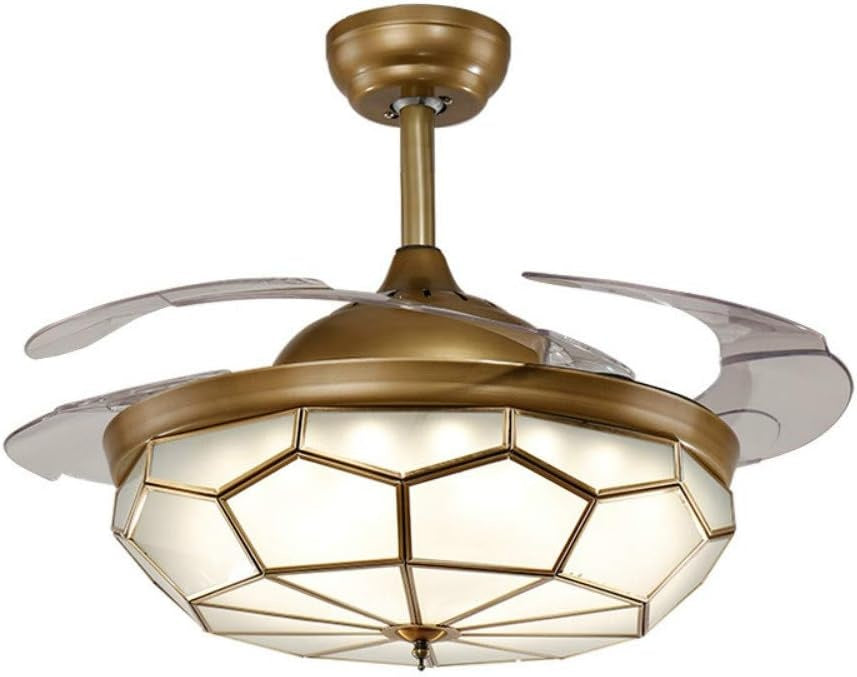 Brass Mirage (Brass Body, 42 Inches) Ceiling Fan with Remote Control