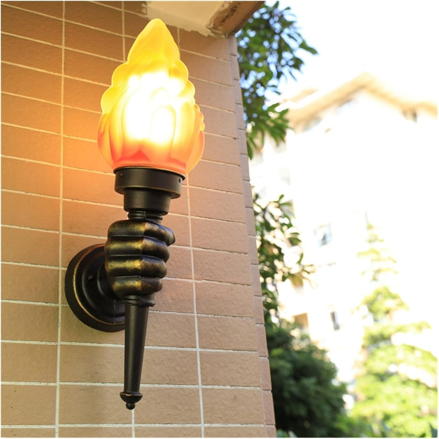 Flame's Embrace Wall Light (Outdoor/Indoor)
