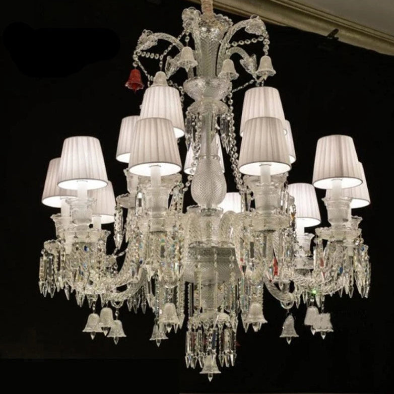 Baccarat's Grace (White, 8 Lights) Chandelier