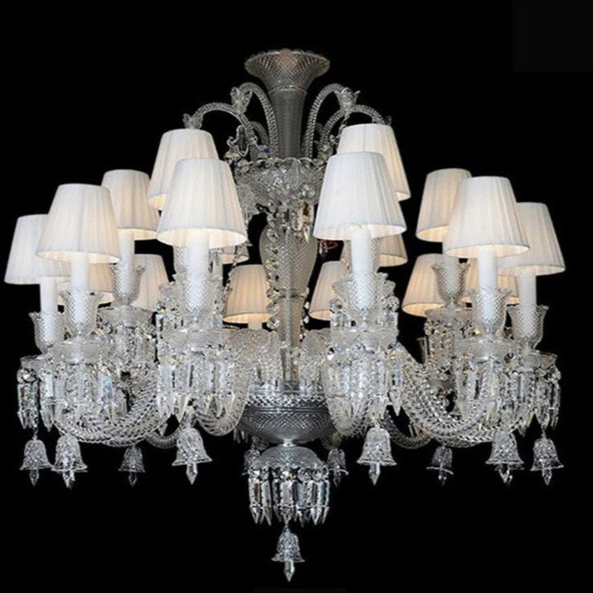 Baccarat's Grace (White, 15 Lights) Chandelier
