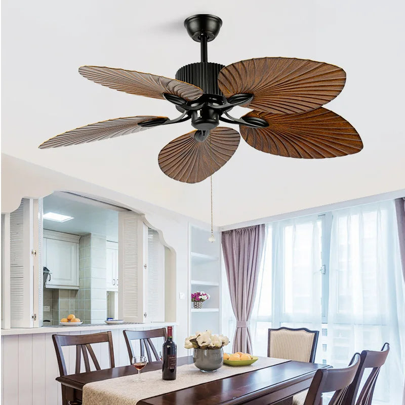Wooden Aspirations (52 Inches Span, Wooden Finish ABS) Ceiling Fan with Remote Control