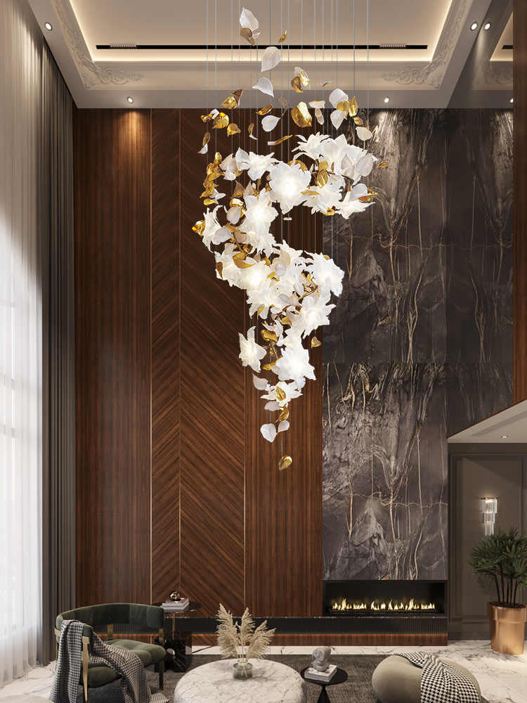 Serene Lily Chandelier