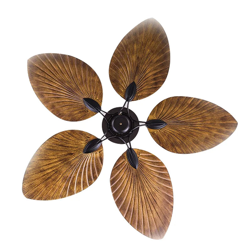 Wooden Aspirations (52 Inches Span, Wooden Finish ABS) Ceiling Fan with Remote Control