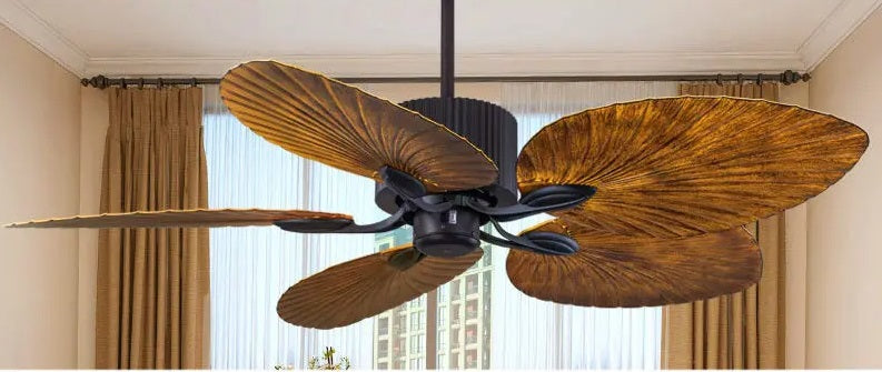 Wooden Aspirations (52 Inches Span, Wooden Finish ABS) Ceiling Fan with Remote Control