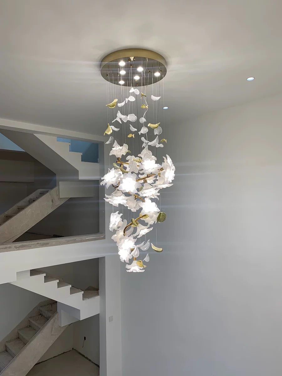 Serene Lily Chandelier