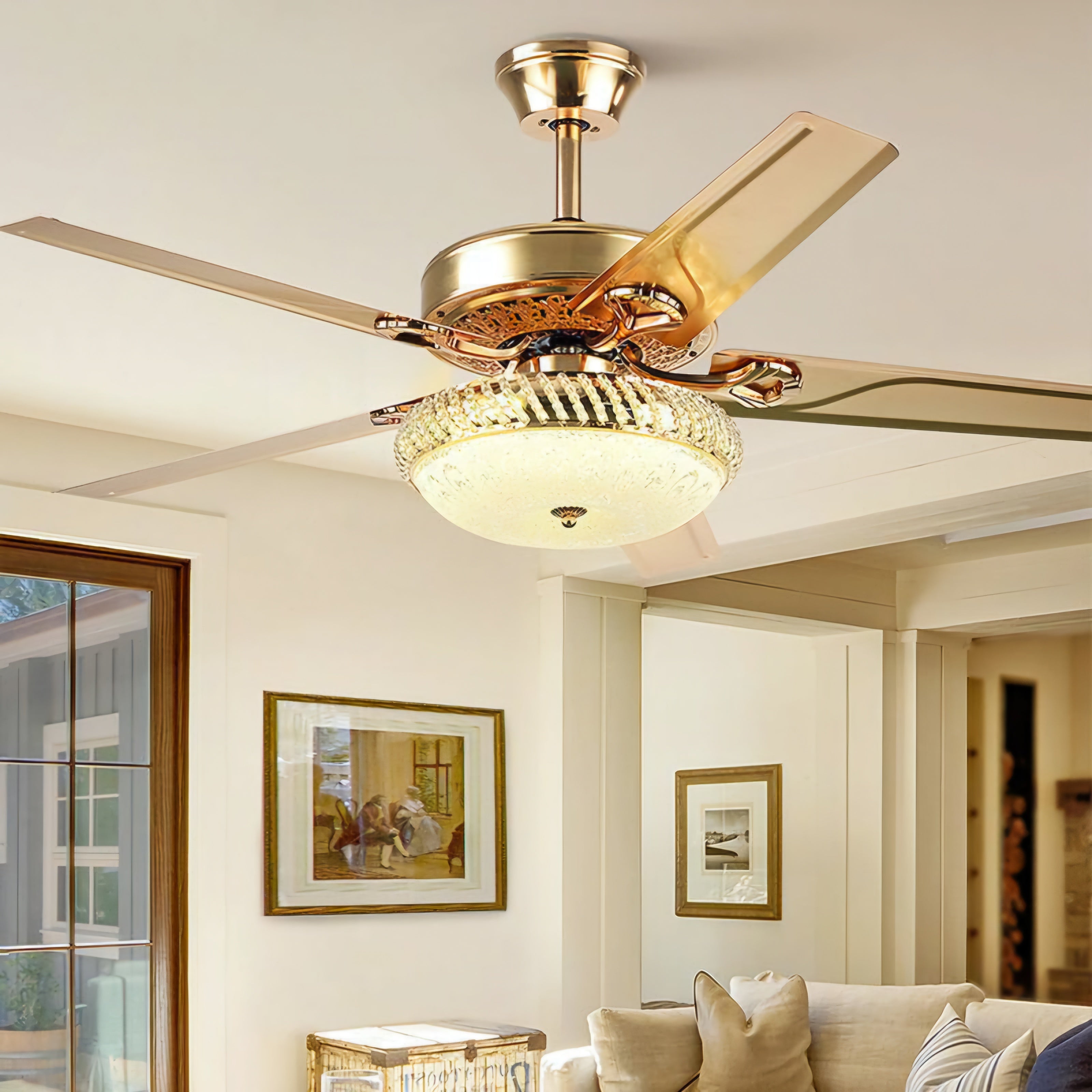 Empress Epoch (Gold) Ceiling Fan