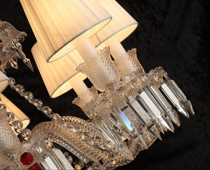 Baccarat's Grace (White, 8 Lights) Chandelier