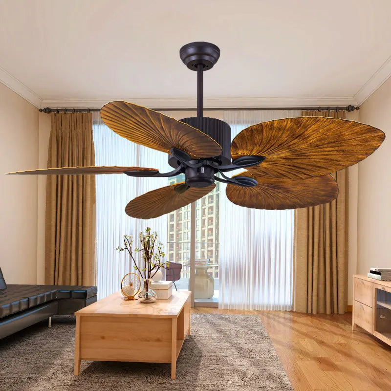 Wooden Aspirations (52 Inches Span, Wooden Finish ABS) Ceiling Fan with Remote Control