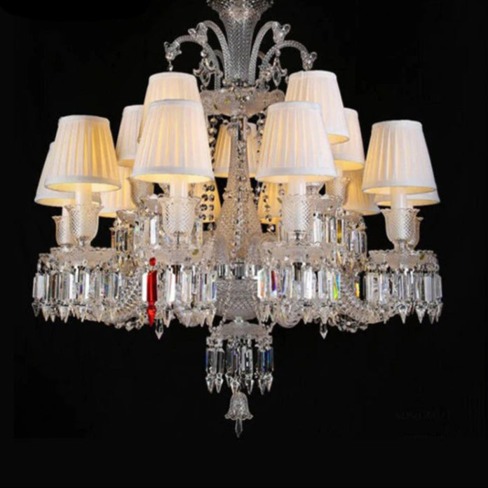 Baccarat's Grace (White, 15 Lights) Chandelier