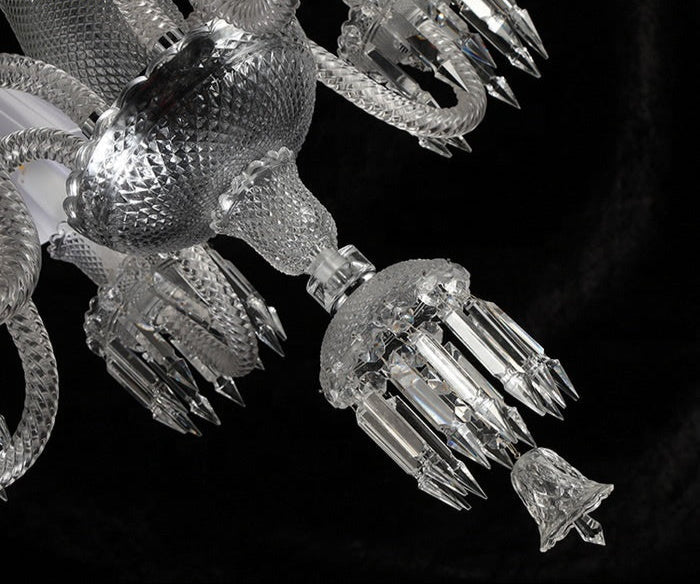 Baccarat's Grace (White, 8 Lights) Chandelier