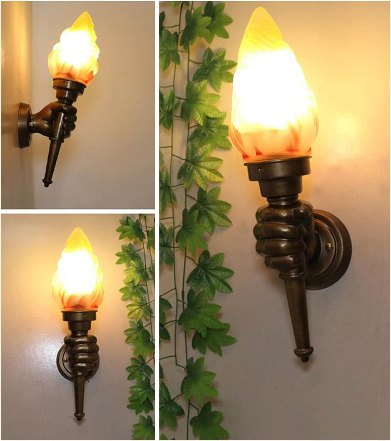 Flame's Embrace Wall Light (Outdoor/Indoor)