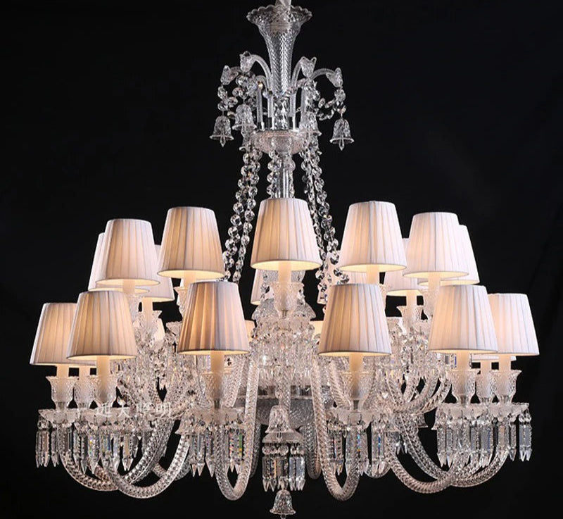 Baccarat's Grace (White, 8 Lights) Chandelier