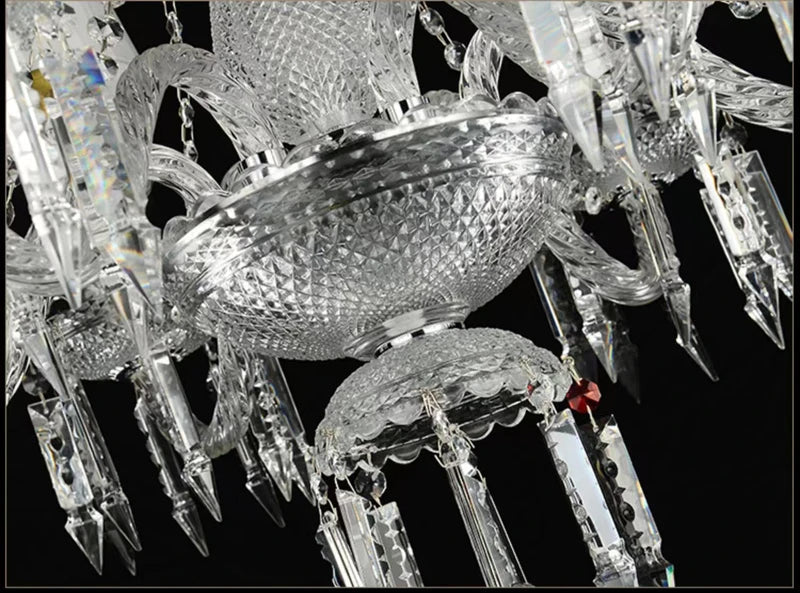 Baccarat's Grace (White, 15 Lights) Chandelier