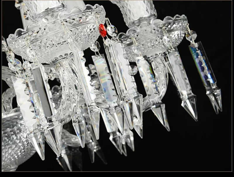 Baccarat's Grace (White, 8 Lights) Chandelier