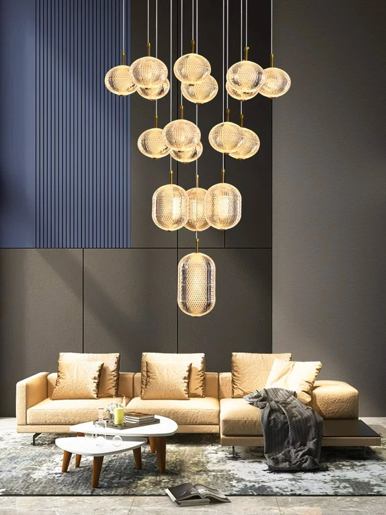 Meshthetics White Chandelier