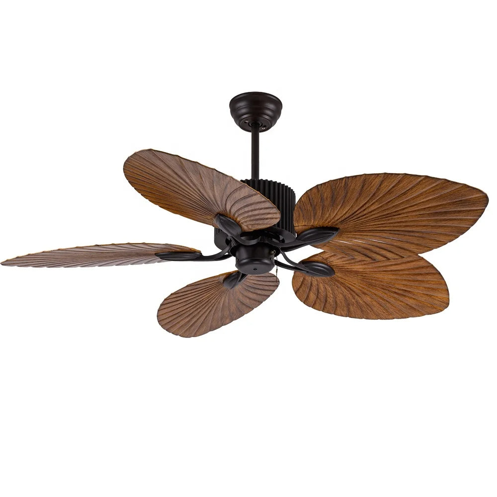 Wooden Aspirations (52 Inches Span, Wooden Finish ABS) Ceiling Fan with Remote Control