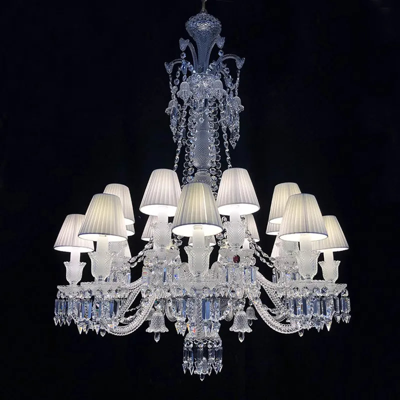 Baccarat's Grace (White, 8 Lights) Chandelier