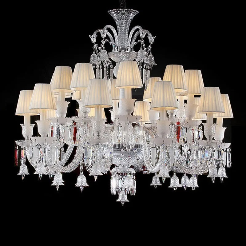 Baccarat's Grace (White, 8 Lights) Chandelier