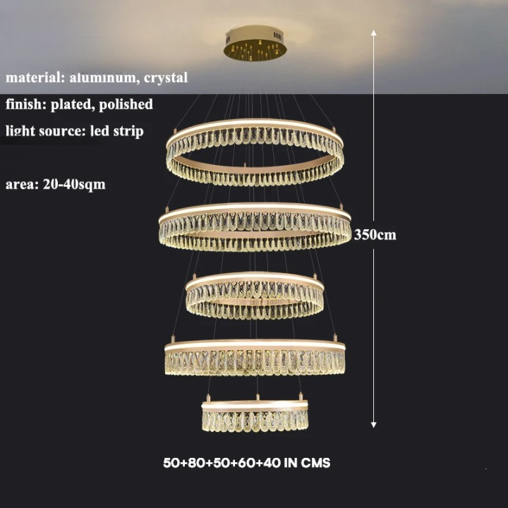 Take Me To The Newport (Gold) Chandelier