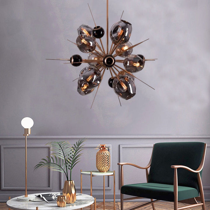 Tacchino Smoky Chandelier (Black)