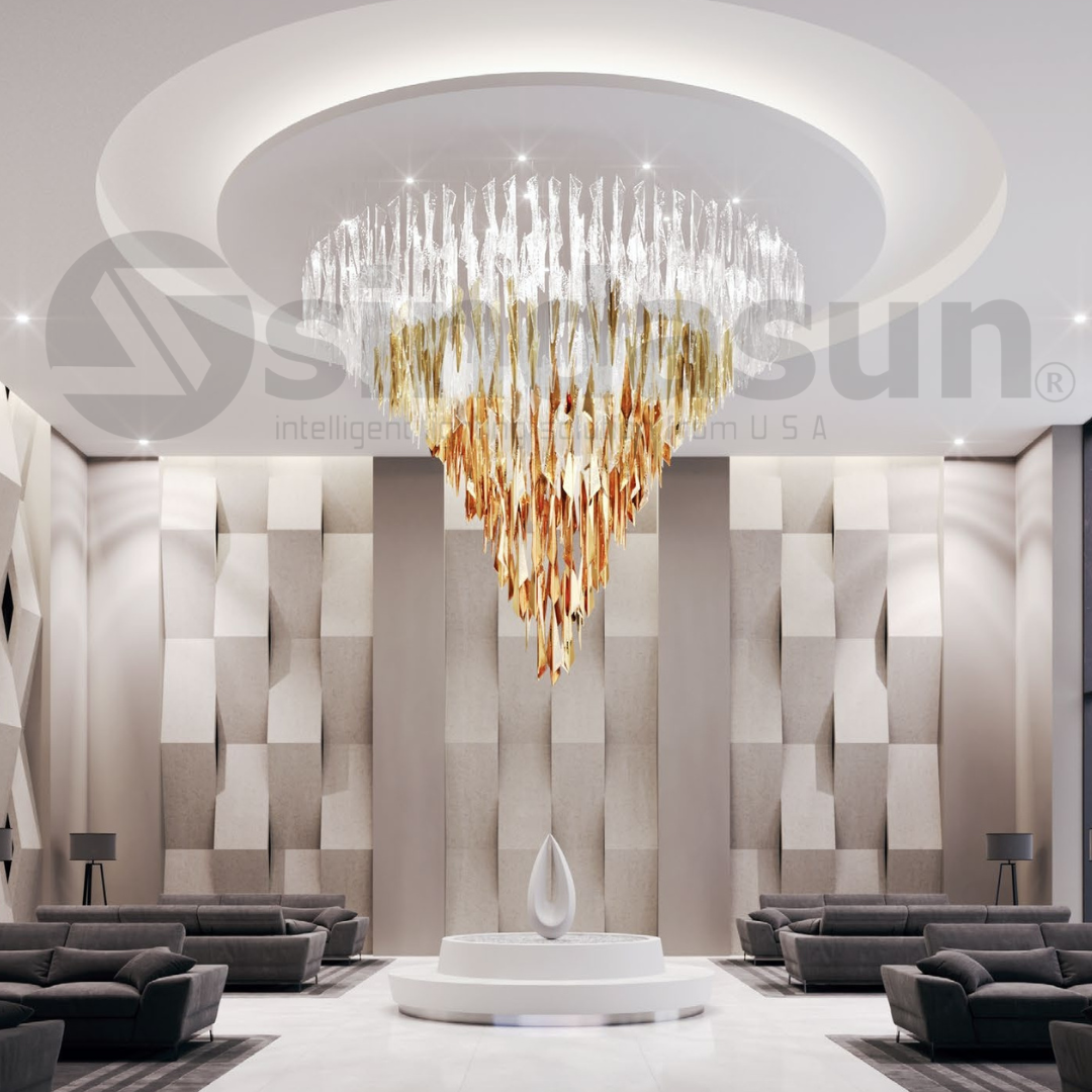 Vice Versa Double Height Chandelier- XL4