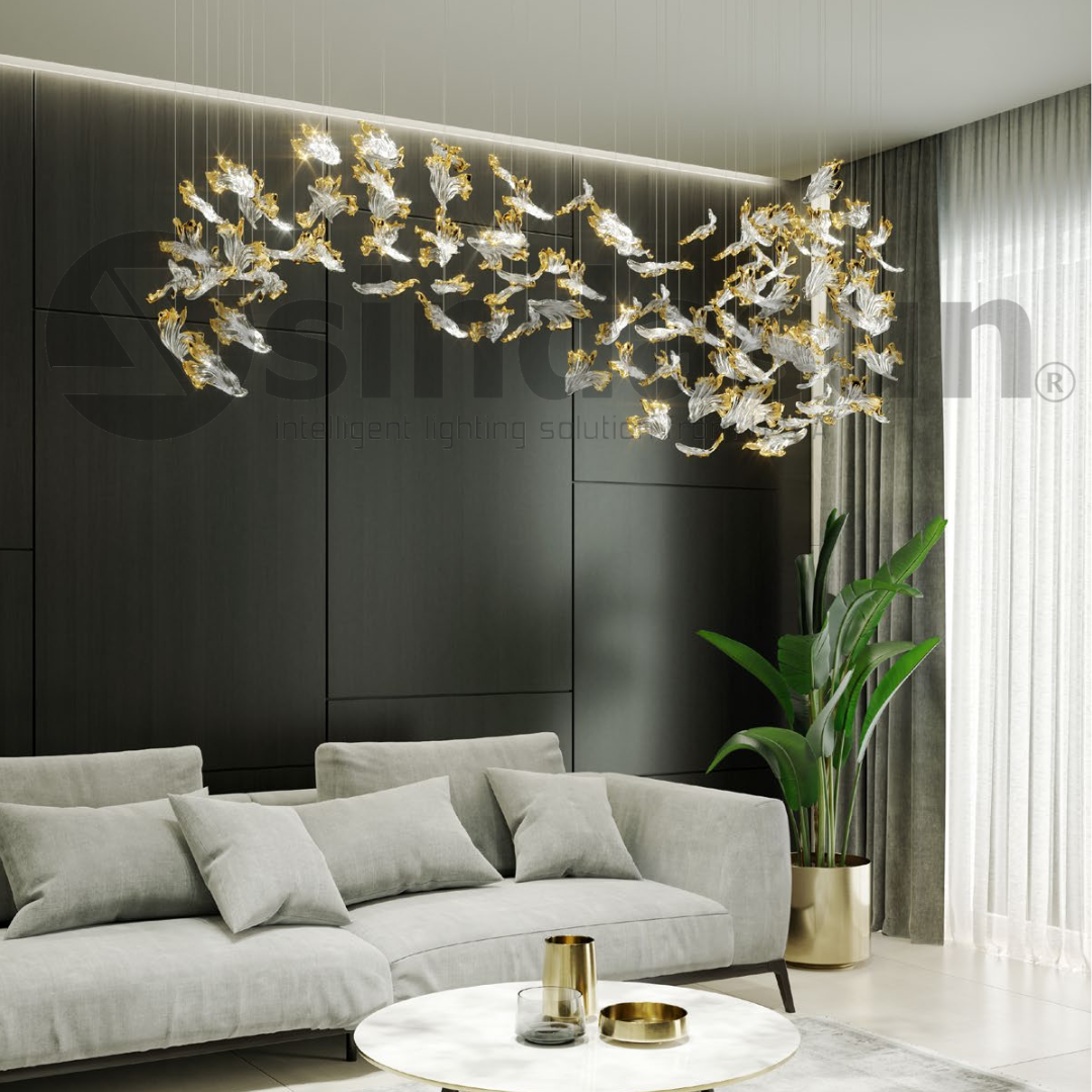 Frozen Double Height Chandelier-M3
